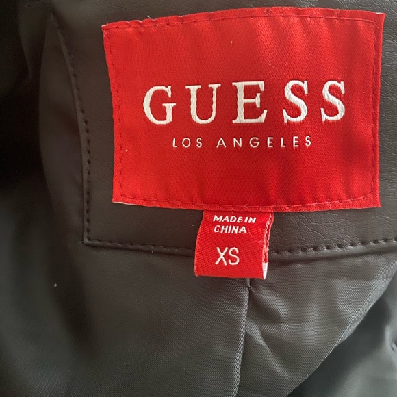 Guess faux fur/leather jacket - Picture 5 of 5